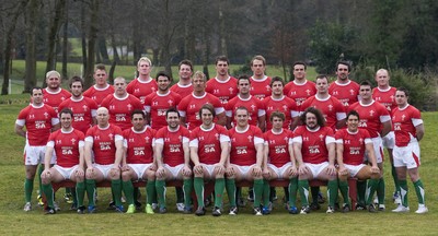 30.01.09 - Wales RBS Six Nations Rugby Squad 2009 - 