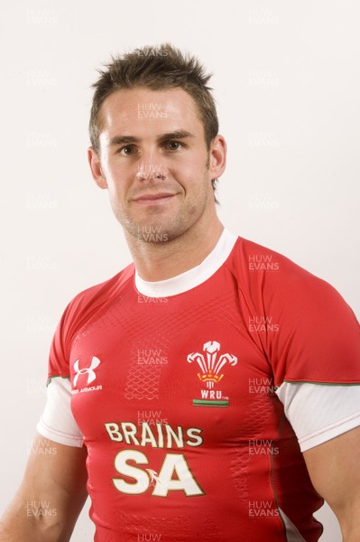 30.01.09 - Wales RBS Six Nations Rugby Squad 2009 - Lee Byrne. 