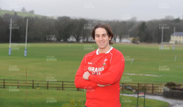 140108 - Wales Rugby Press Conference -  Ryan Jones who has been appointed Wales' rugby captain for the forthcoming RBS Six Nations  