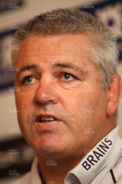 140108 - Wales Rugby Press Conference -  Wales' rugby coach Warren Gatland at press conference to announce Wales' Six Nations squad