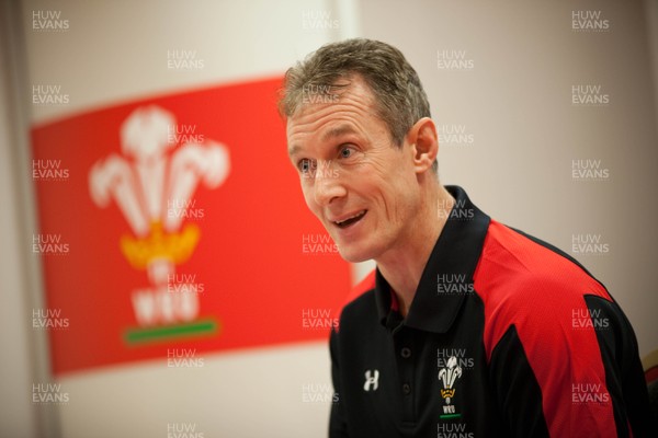 150113 - Wales Squad Announcement - Interim Wales head coach Rob Howley announces the Wales squad for the 2013 RBS 6 Nations Tournament