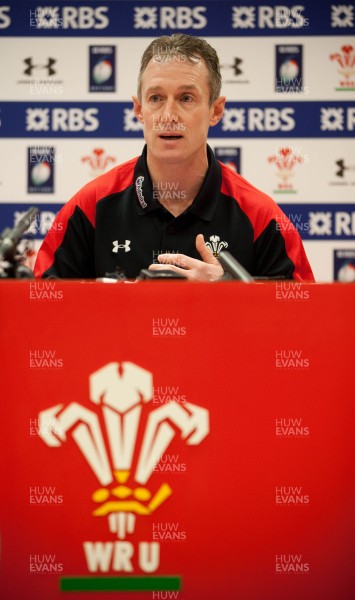 150113 - Wales Squad Announcement - Interim Wales head coach Rob Howley announces the Wales squad for the 2013 RBS 6 Nations Tournament