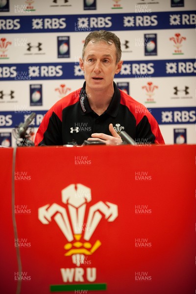 150113 - Wales Squad Announcement - Interim Wales head coach Rob Howley announces the Wales squad for the 2013 RBS 6 Nations Tournament