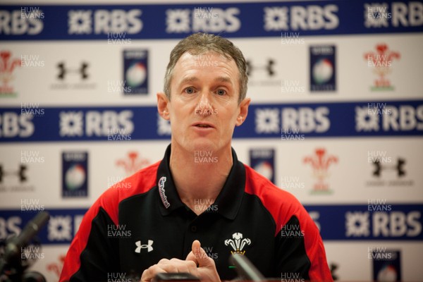 150113 - Wales Squad Announcement - Interim Wales head coach Rob Howley announces the Wales squad for the 2013 RBS 6 Nations Tournament