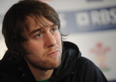 0.02.09 - Wales Rugby Wales captain, Ryan Jones speak to the media at the announcement of the Welsh side to face Scotland in the Six Nations tounament 