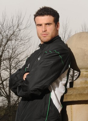 0.02.09 - Wales Rugby Wales' Jamie Roberts who has been named in the Welsh side to face Scotland in the Six Nations tournament 