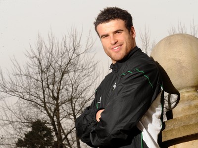 0.02.09 - Wales Rugby Wales' Jamie Roberts who has been named in the Welsh side to face Scotland in the Six Nations tournament 