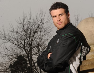 0.02.09 - Wales Rugby Wales' Jamie Roberts who has been named in the Welsh side to face Scotland in the Six Nations tournament 