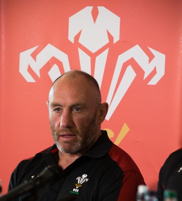 090517 - Wales Rugby Tour Squad Announcement - Wales Tour coach Robin McBryde,at the announcement of the Wales Summer Tour Squad for the matches against Tonga and Samoa