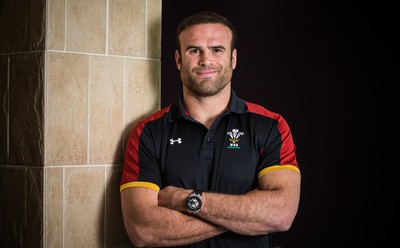 090517 - Wales Rugby Tour Squad Announcement - Jamie Roberts who will captain the Wales Summer Tour Squad for the matches against Tonga and Samoa