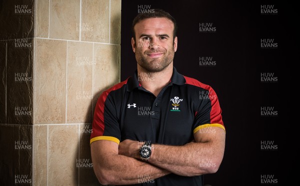 090517 - Wales Rugby Tour Squad Announcement - Jamie Roberts who will captain the Wales Summer Tour Squad for the matches against Tonga and Samoa