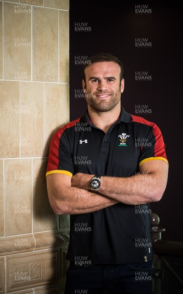 090517 - Wales Rugby Tour Squad Announcement - Jamie Roberts who will captain the Wales Summer Tour Squad for the matches against Tonga and Samoa