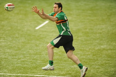 11.02.10 - Wales Rugby Training - Stephen Jones in action during training. 