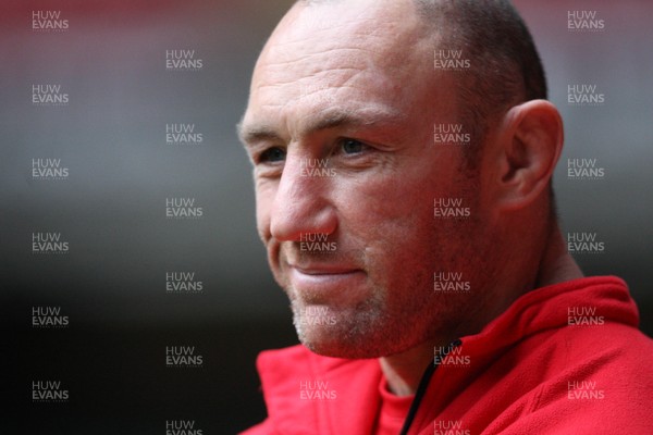 25.02.09 - Wales Rugby Training -  Wales assistant coach Robin McBryde 
