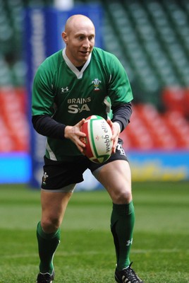 Wales Rugby Training 281108