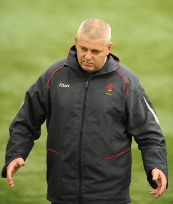 31.01.08 - Wales Rugby Training - Wales Coach, Warren Gatland during training 