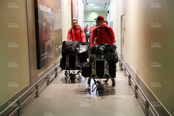 130726 - Wales Rugby team travel to South Africa from Argentina - Kieran Hardy