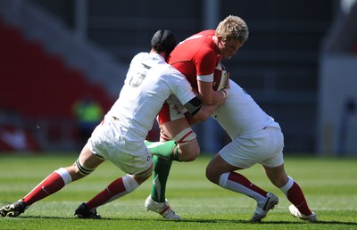 12.04.09 - Wales Under 16s v England Under 16s - 4 Nations Under 16/17 Tournament 2009 - Wales' Jon Gardiner. 