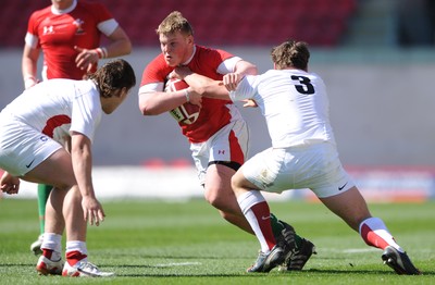 12.04.09 - Wales Under 16s v England Under 16s - 4 Nations Under 16/17 Tournament 2009 - Wales' Darran Harris. 