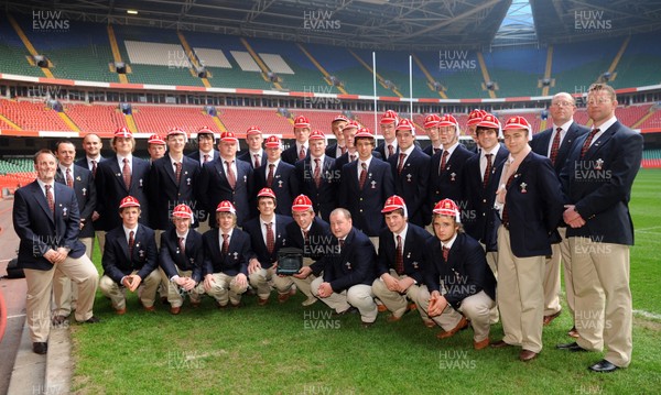 15.04.09 - Wales Under 16s v Italy Under 17s - 4 Nations Under 16/17 Tournament 2009 - Wales squad. 