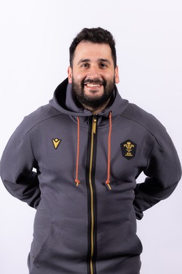 090325  Wales Men U18 Squad Portraits - Dan Maru, Physio