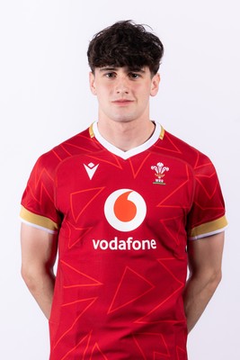 090325  Wales Men U18 Squad Portraits - Tomos Evans