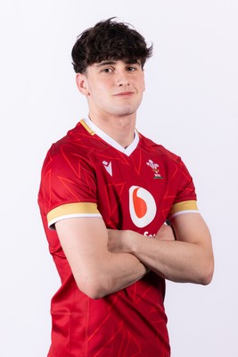 090325  Wales Men U18 Squad Portraits - Tomos Evans