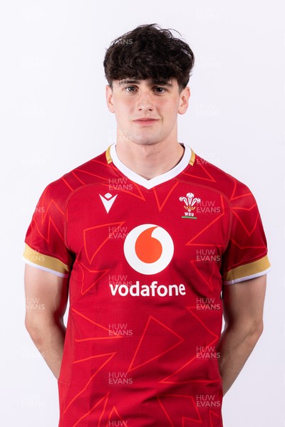 090325  Wales Men U18 Squad Portraits - Tomos Evans
