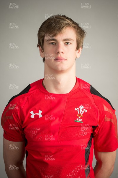 010315 -Wales U18 Squad Portraits -Calum Bradbury