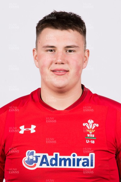 090320 - Wales U18 Squad Portraits - Cameron Jones