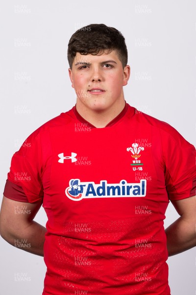 090320 - Wales U18 Squad Portraits - Connor Chapman