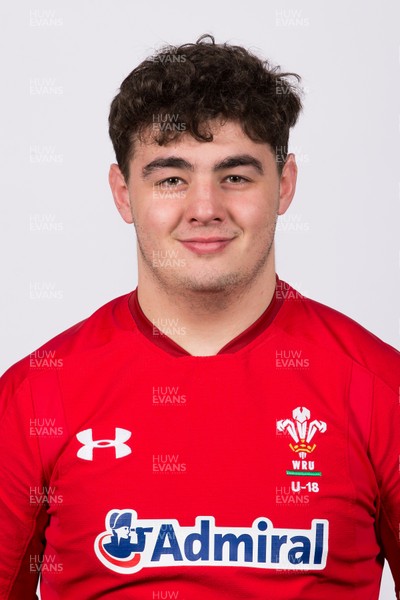 090320 - Wales U18 Squad Portraits - Ethan Frackrell