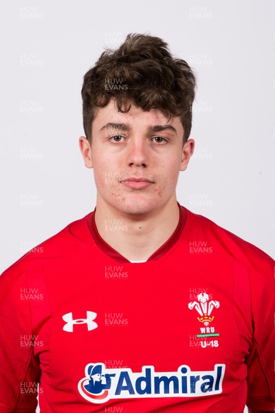090320 - Wales U18 Squad Portraits - Gwilym Evans