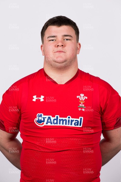 090320 - Wales U18 Squad Portraits - Nathan Evans