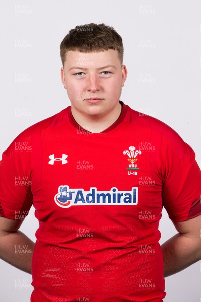090320 - Wales U18 Squad Portraits - Rhys Barratt