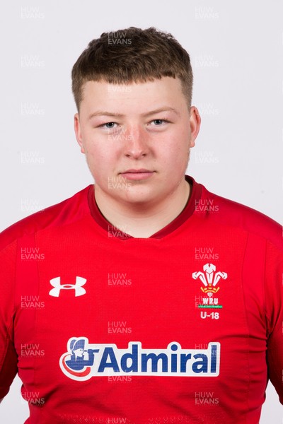 090320 - Wales U18 Squad Portraits - Rhys Barratt