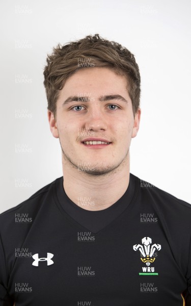 160216 - WRU - Wales u18 Headshots - Delan Williams