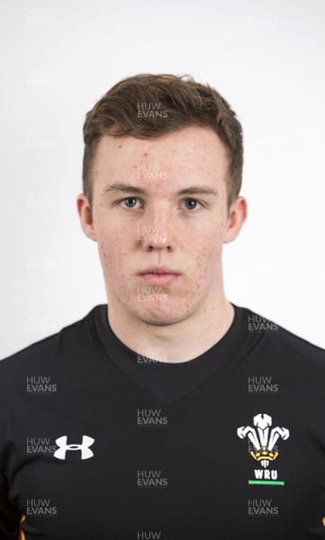 160216 - WRU - Wales u18 Headshots - Efan Jones