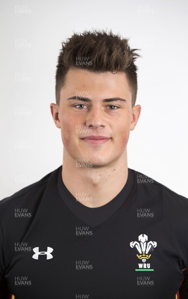 160216 - WRU - Wales u18 Headshots - Jarded Rosser