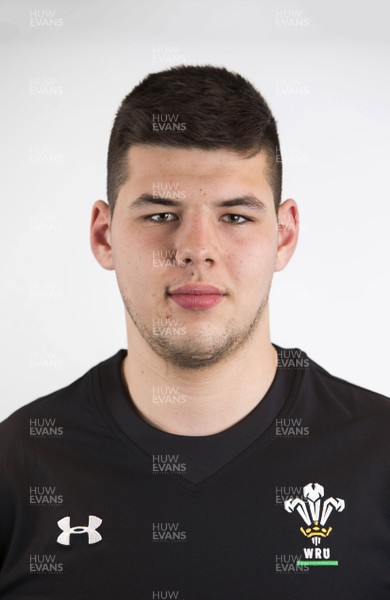 160216 - WRU - Wales u18 Headshots - Rhys Davies