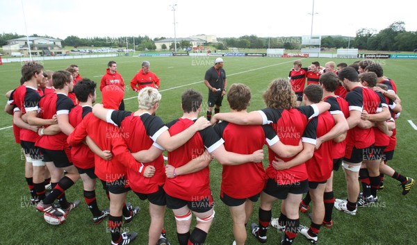 030812 - Wales U18 Squad training session