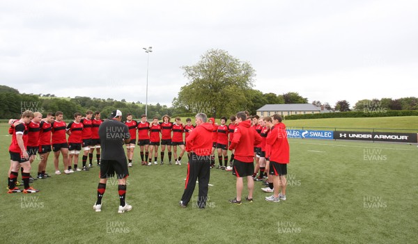 030812 - Wales U18 Squad training session