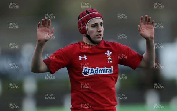 250318 - Wales U18 v England U18 - Dafydd Buckland of Wales