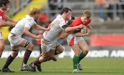 28.03.10 - Wales Under 18 v England Under 18 - Wales' Jonathan Evans. 