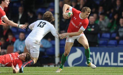 28.03.10 - Wales Under 18 v England Under 18 - Wales' Tom Prydie. 