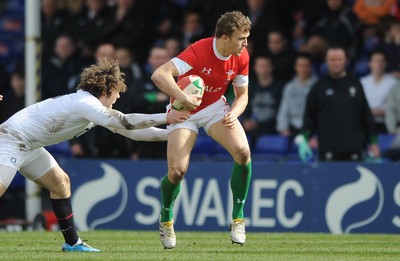 28.03.10 - Wales Under 18 v England Under 18 - Wales' Tom Prydie. 