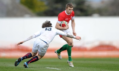 28.03.10 - Wales Under 18 v England Under 18 - Wales' Tom Prydie. 