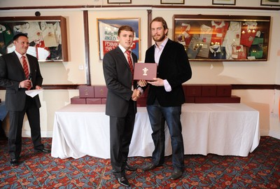 28.03.10 - Wales Under 18 v England Under 18 - Wales Under 18 Cap presentation. Tom Prydie. 