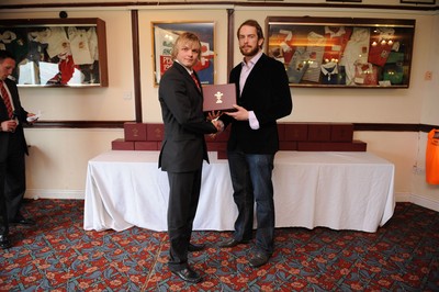 28.03.10 - Wales Under 18 v England Under 18 - Wales Under 18 Cap presentation. Luke Hamilton. 