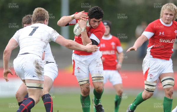 28.03.10 - Wales Under 18 v England Under 18 - Wales' Owen Sheppeard. 